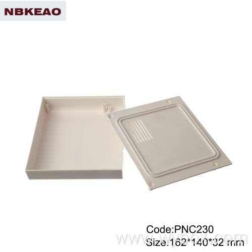 Wifi router enclosure abs enclosures for router manufacture takachi enclosure series mx3-11-12 PNC230 with size 162*140*32mm